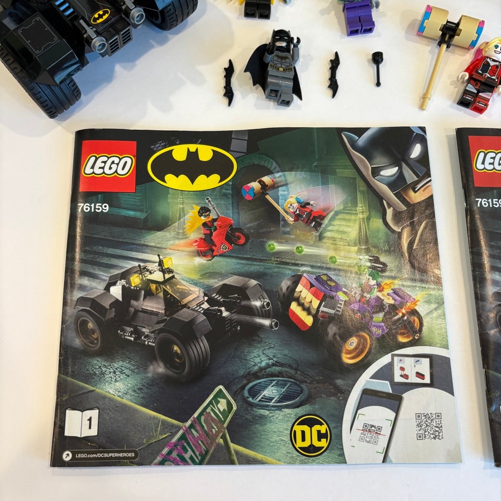 LEGO Super Heroes Joker's Trike Chase 76159 99.5% Complete - Picture 10 of 11